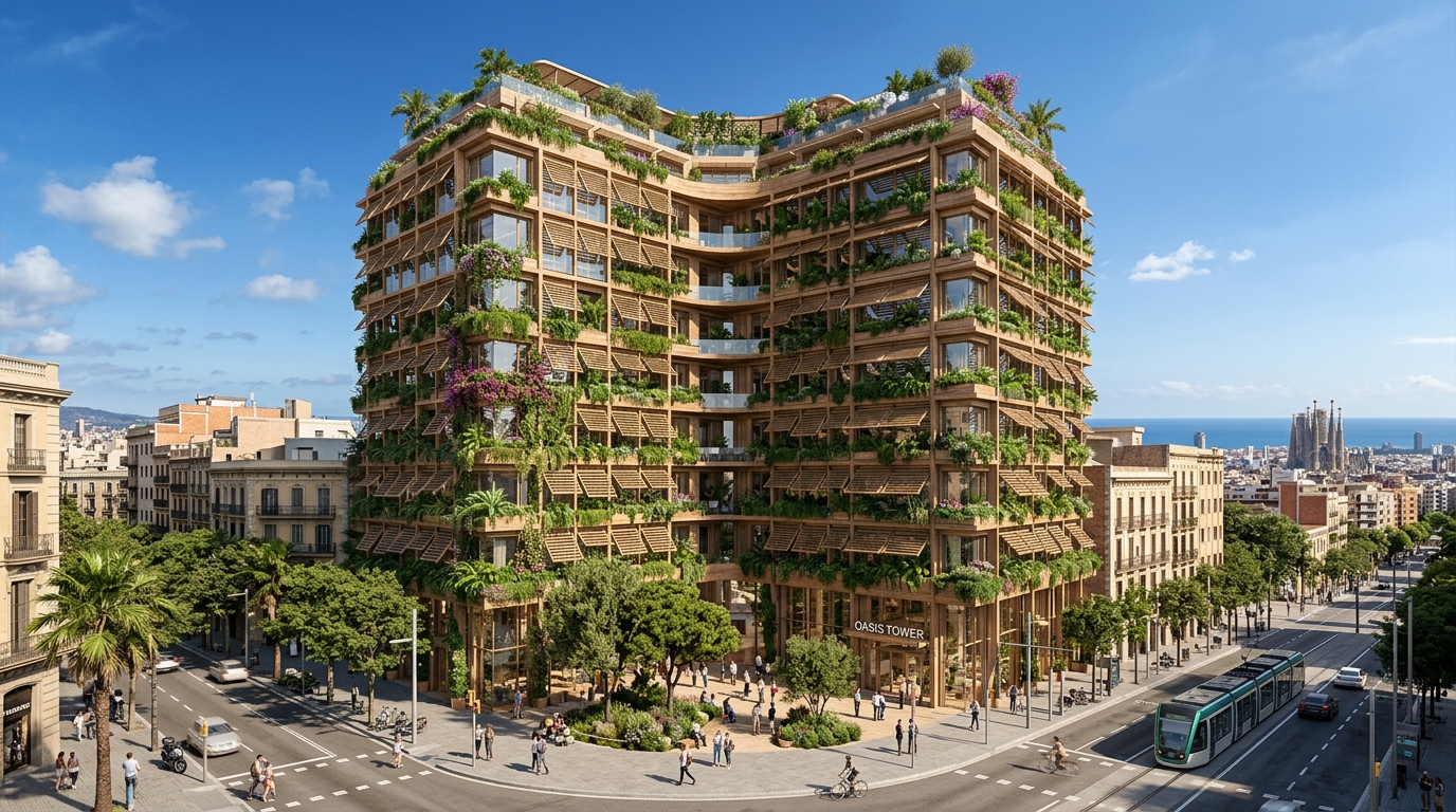 Biophilic Office Tower Project
